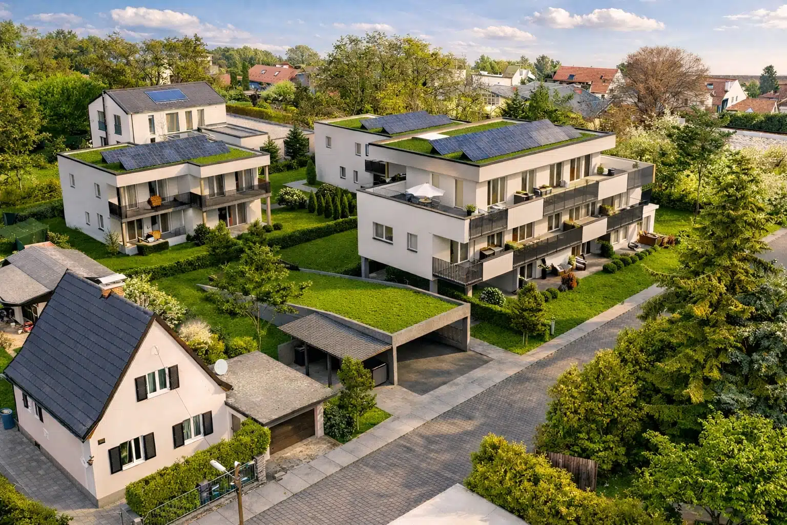 Ullreichstraße seitlich von Oben