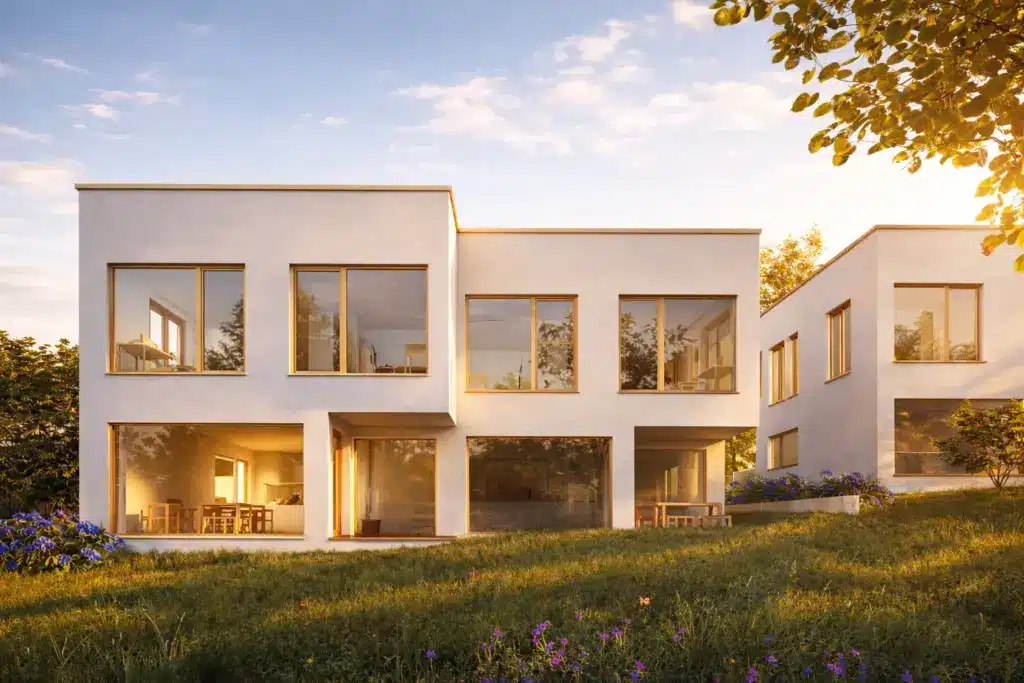 Doppelhäuser St Veit Andritz Garten